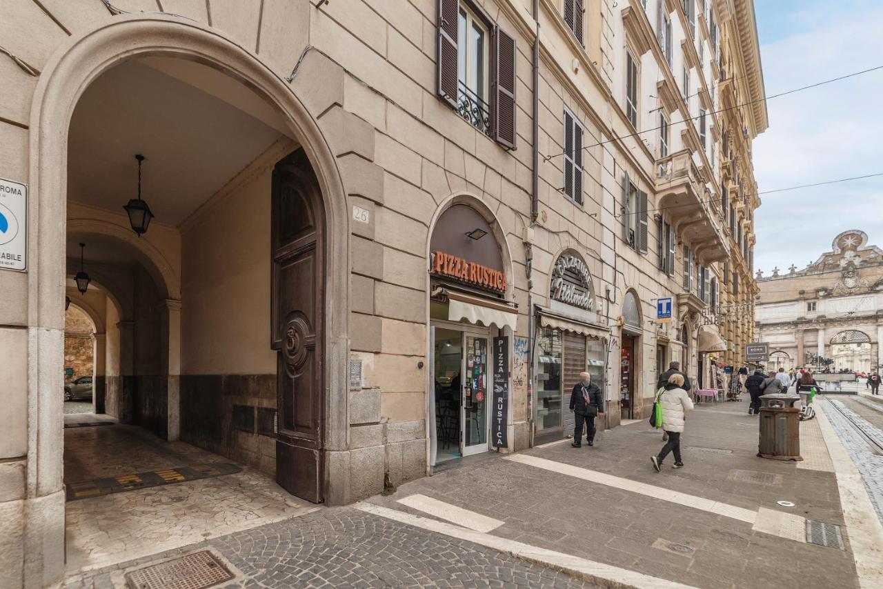 Ferienwohnung Flaminio Mm Comfy Loft - Piazza Del Popolo Rom Exterior foto